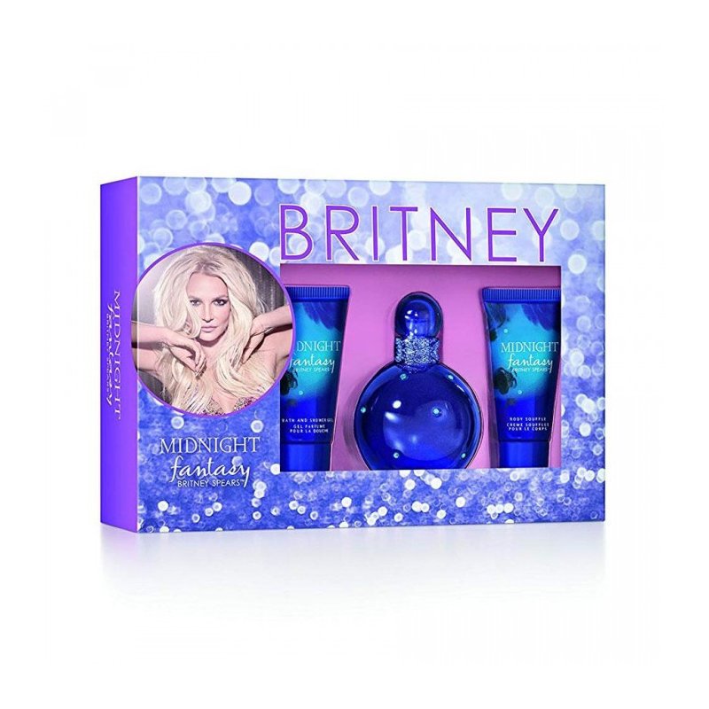 Britney Spears Fantasy Midnight 100Ml Edp Set 3Pcs