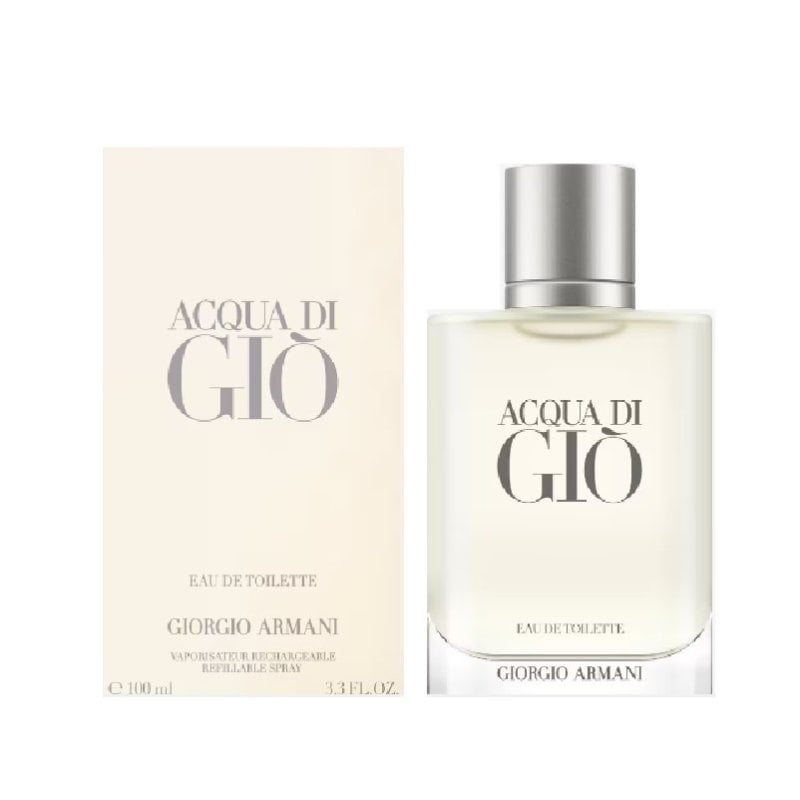 Giorgio Armani Acqua Di Gio Men Edt 100Ml Refillable Giorgio Armani Acqua Di Gio Men Edt 100Ml Refillable
